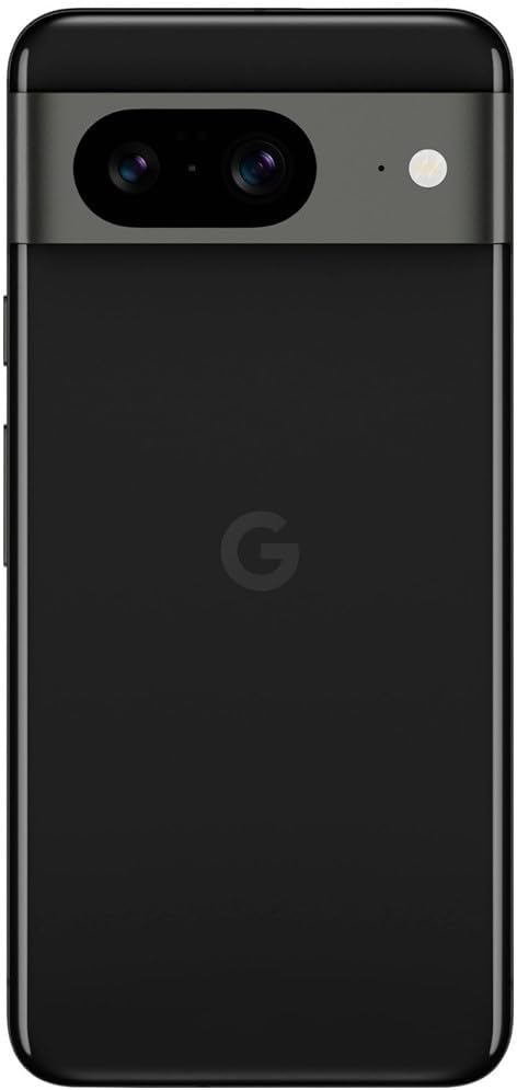 Google Pixel 8 in Obsidian, achterzijde