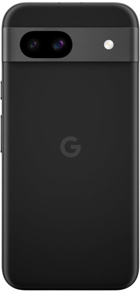 Google Pixel 8a in Obsidian, achterzijde