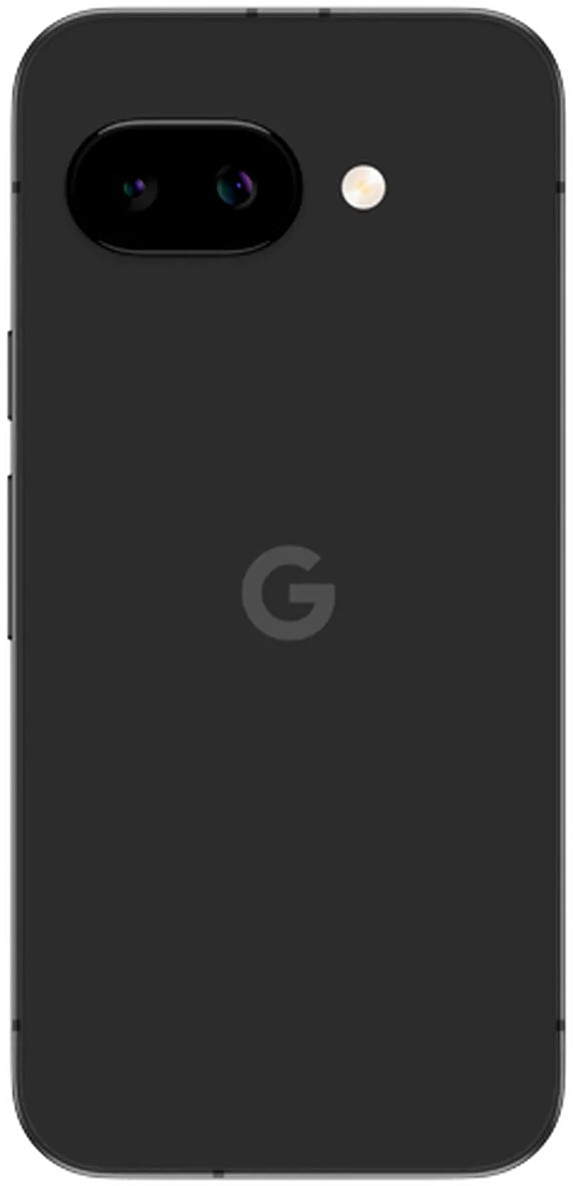 Google Pixel 9a in Obsidian, achterzijde